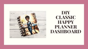 DIY Planner Dashboard using Canva Take 2