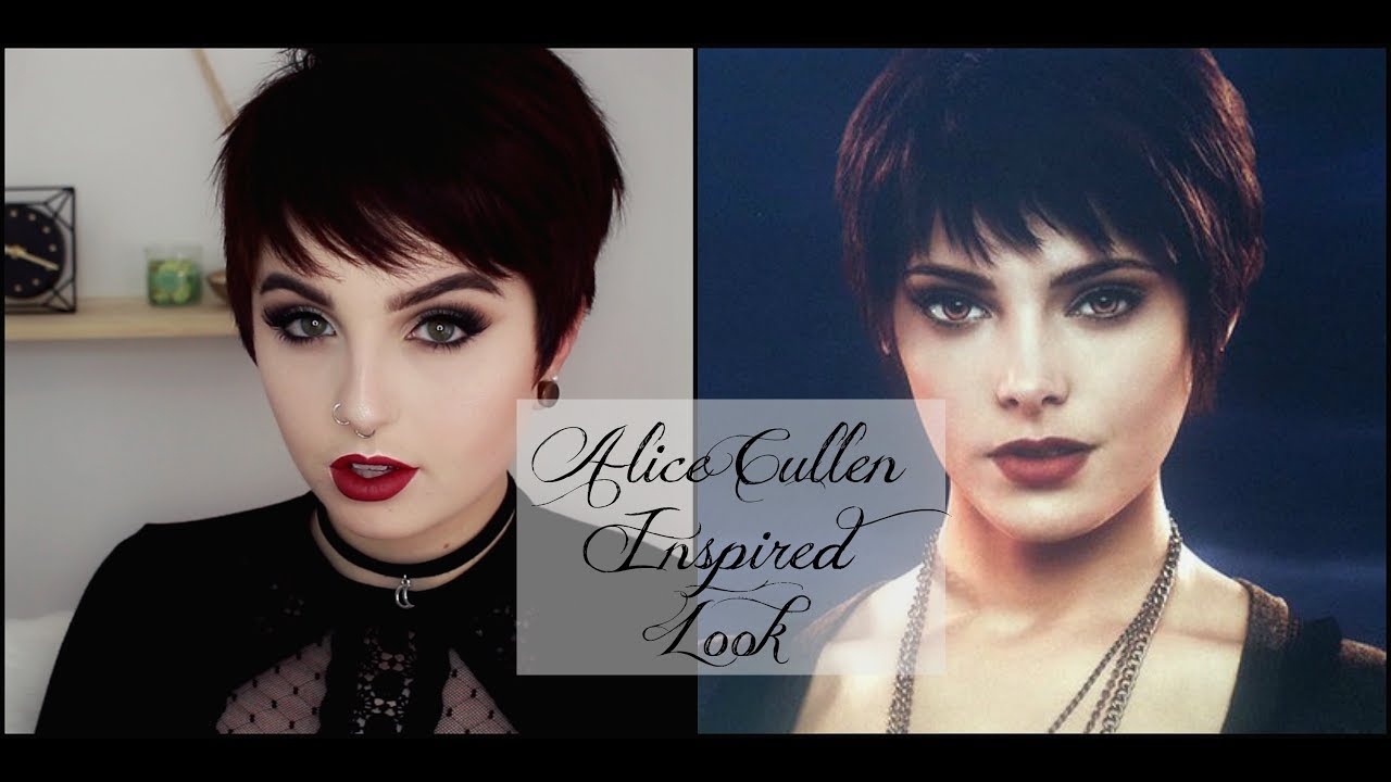 makeup, beauty, vampires, how to, tutorial, alice cullen makeup, look, cele...