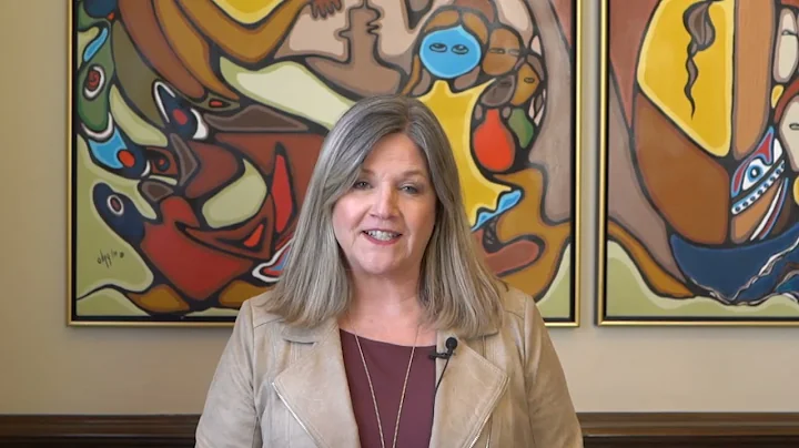 Andrea Horwath greetings at the 2021 FONOM Confere...