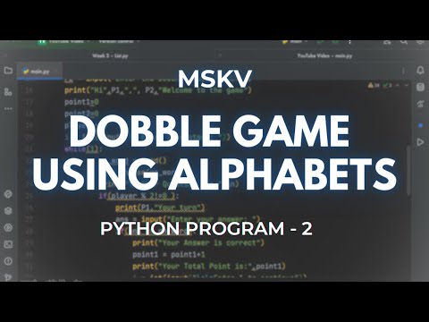 Dobble Game in Python: A Fun Coding Project