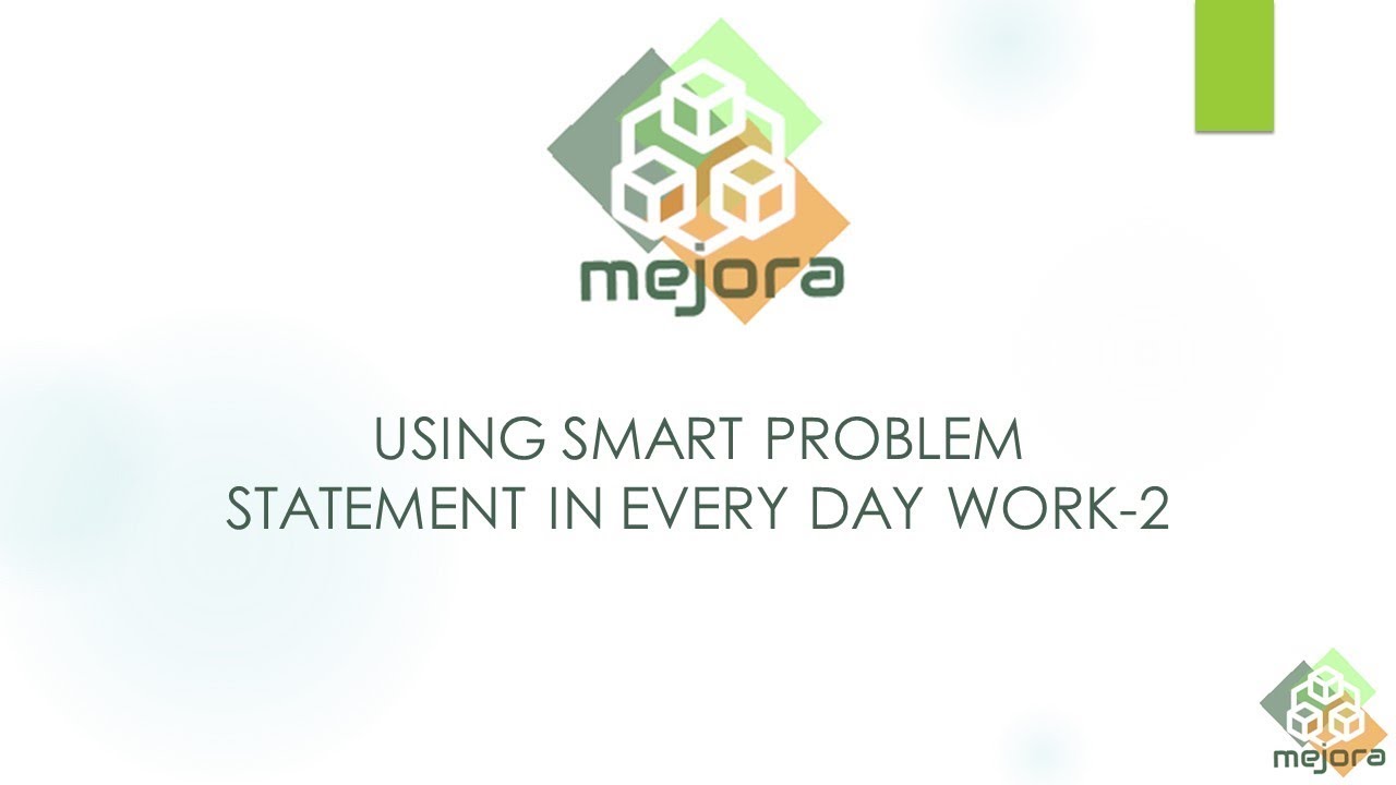 Problem Statement with SMART 2 - YouTube