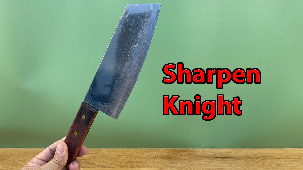 How To Sharpen A Knife As Sharp As A Razor In 30 Seconds!! 😱With drill
