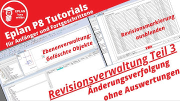 Eplan P8: RevisionsverwaltungTeil 3 schlanke Änderungsverfolgung, Revisionsmarkierung ausblenden...