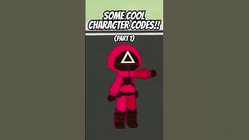 ✨ CHARACTER CODES (Part 1) | 🎮 Gacha Online RP