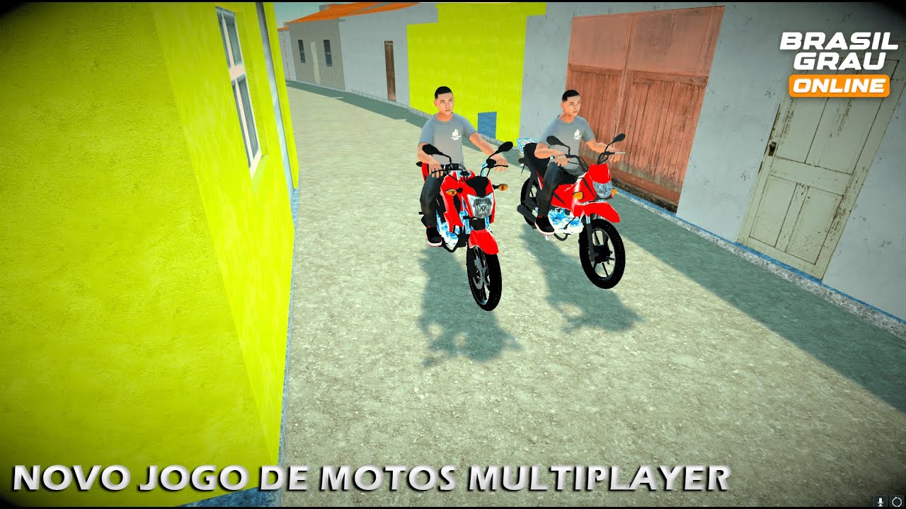 VEM AI!! NOVO JOGO DE MOTOS BRASILEIRAS MULTIPLAYER PARA ANDROID - BRASIL  GRAU ONLINE 