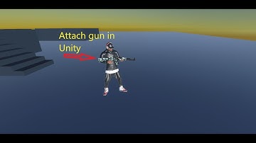 How to attach Weapon to the player. Unity 3d. Third Shooting in unity.