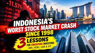 Indonesia Stock Market Crash: 3 Lessons for DBS, OCBC, UOB & STI Investors
