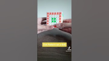 Dot Pattern on a 6x6