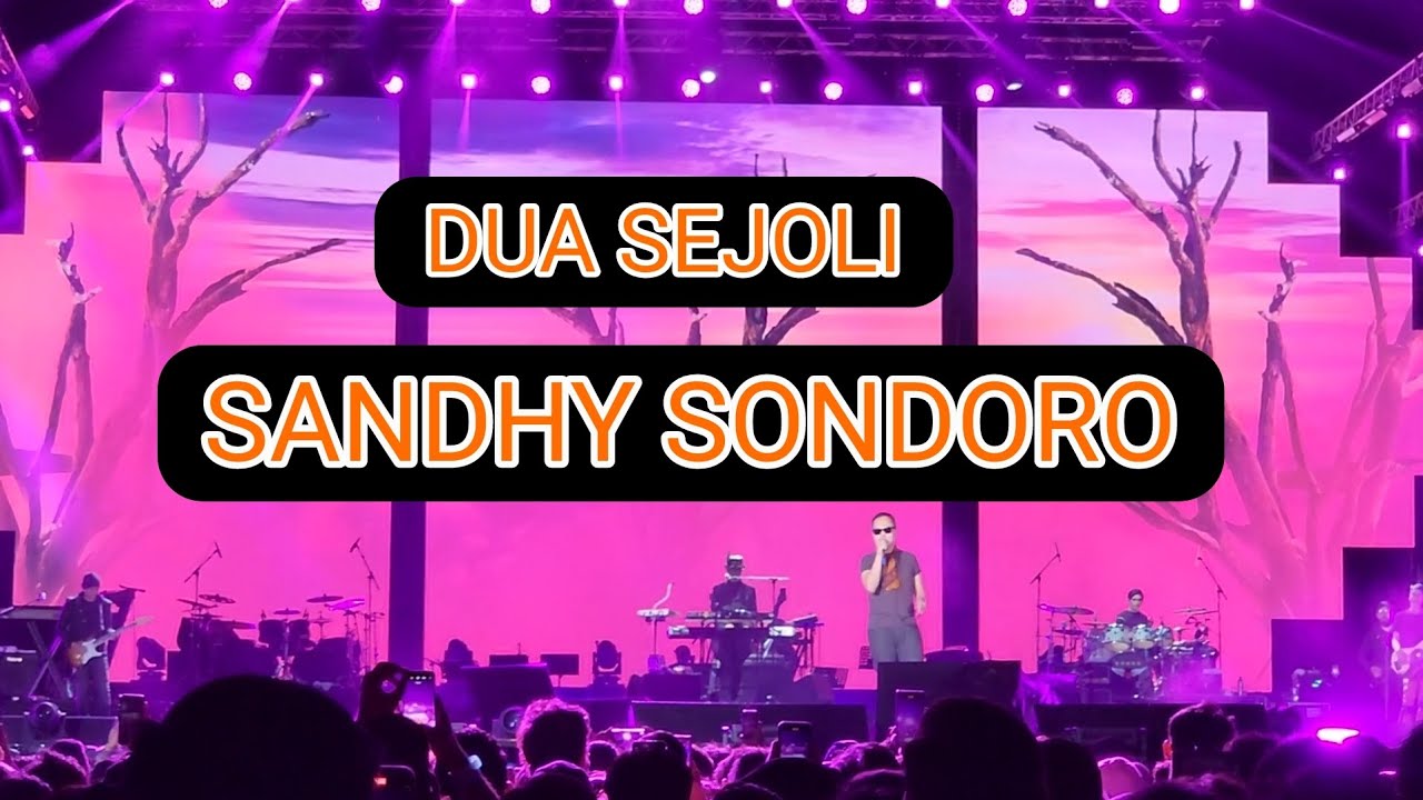 DUA SEJOLI_SANDHY SONDORO || DEWA 19 ft ALL STARS || Live at SOLO  29 JULI 2023