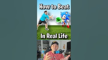 How to Beat Sonic Superstars in Real Life #shorts