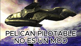 El Pelican Pilotable en Halo 2 De Zona En Cuarentena (Glitch AUP)