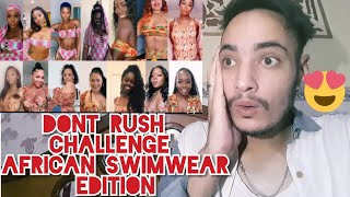 Don,t Rush Challenge (African Swimwear Edition) Somali Ethiopian Girls | Reaction
