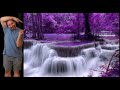 Diamond painting time-lapse Waterfall