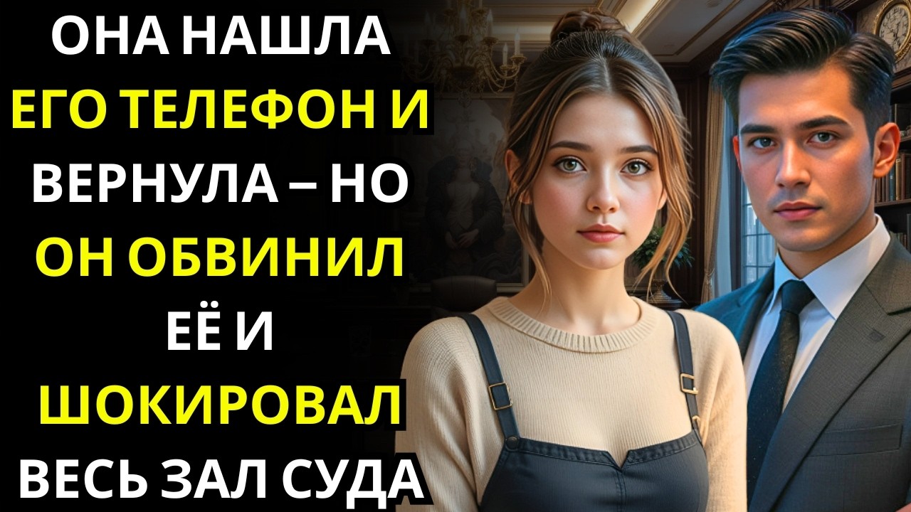 МИЛЛИОНЕР ГЕНЕРАЛЬНЫЙ ДИРЕКТОР смотрел на БЕДНУЮ ДЕВУШКУ в зале суда… затем закрыл всё дело