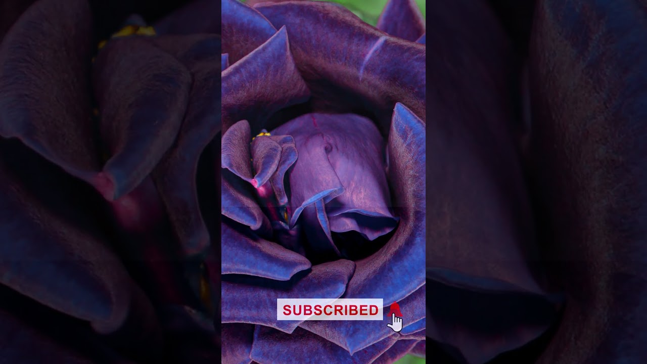 Enchanted Purple Rose Blooming | Magical Timelapse