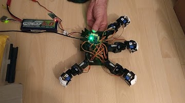 Hexapod with SG90 servo problem