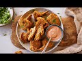 How To Make Vegan "Chicken" Nuggets From Oyster Mushrooms