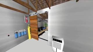Sketchup video of my ultimate perpetual grow room