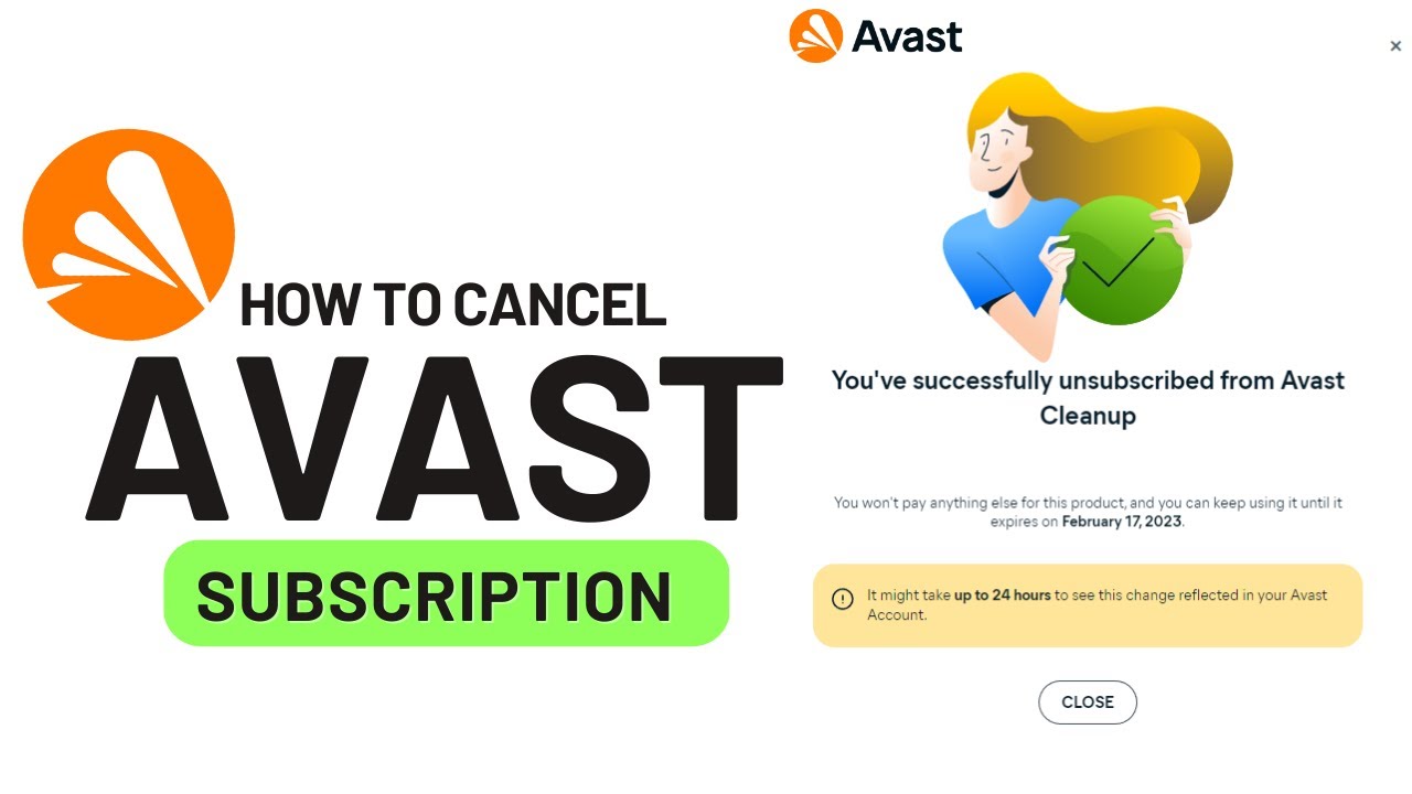 How To Cancel Avast Antivirus Subscription Cancel Any Subscription Plan