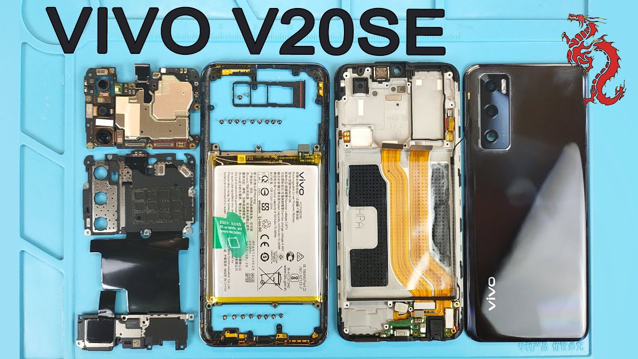 VIVO V20 //РАЗБОР смартфона обзор ИЗНУТРИ + Микроскоп - YouTube