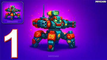 Robot Survivor 3D : Remastered - Gameplay Walkthrough Part 1 - Tutorial (iOS, Android)