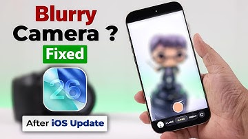 Fix "Focus Blurry Issues" on iPhone Camera after iOS 26!