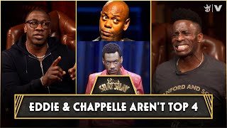 Eddie Murphy & Dave Chappelle Aren’t Top 4 Comedians - Godfrey Explains & Impersonates Chappelle