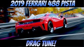 In today's video, i will be showing you my 2019 ferrari 488 pista drag
tune! this is not a top speed build but tried to go for more of
fastest time ...