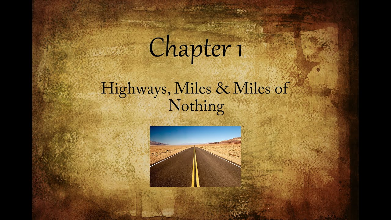 Highways, Miles & Miles Of Nothing | MotoVlog