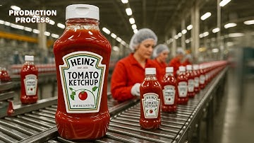 How Heinz Ketchup Is Made In Factory #howitsmade #food #ketchup #heinz