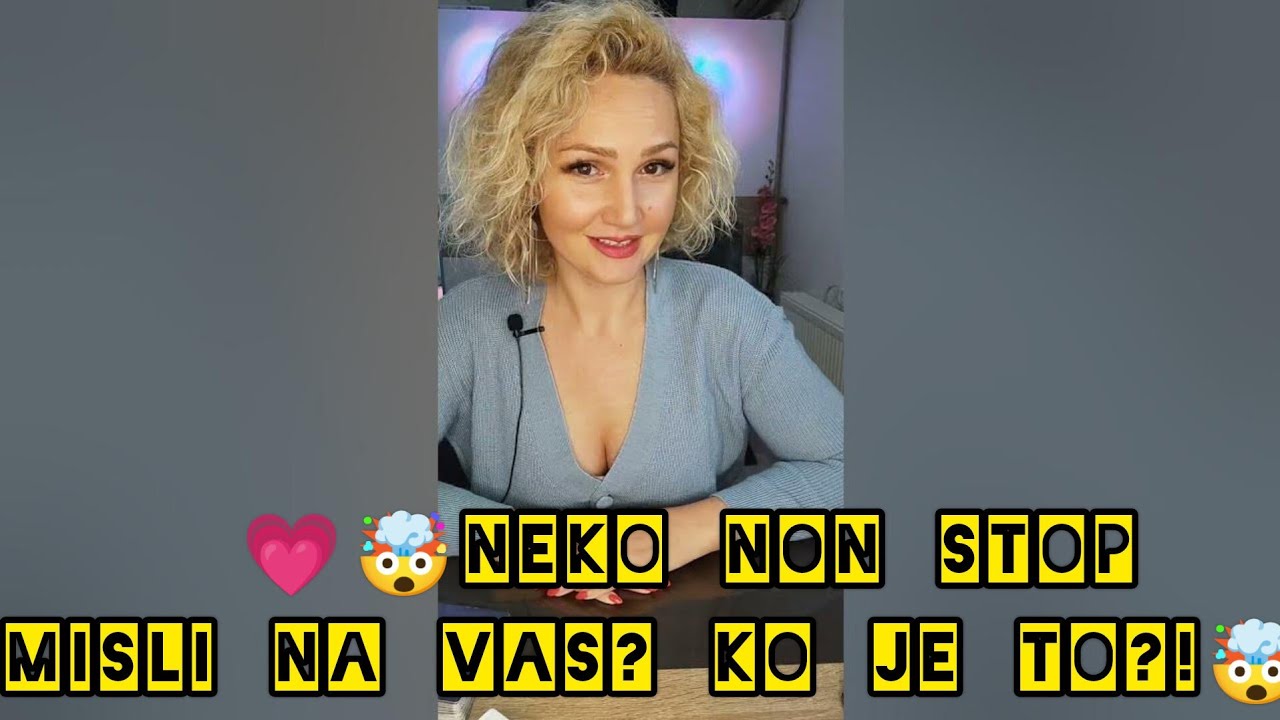 💗🤯Neko non stop misli na Vas? Ko je to?!🤯💗 Tarot čitanje - Astrolog