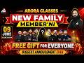 Arora Classes New Family Member Revealed | Biggest Announcement Ever