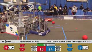 Qualification 51 - 2022 PNW District Auburn Event