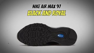 Nike Air Max 97 Mini Swoosh Black And Royal
