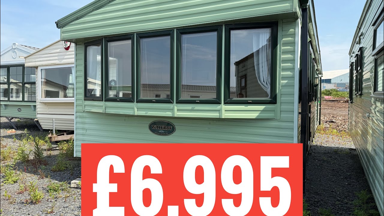 Offsite static caravan for sale Scotland double glazed & central heated