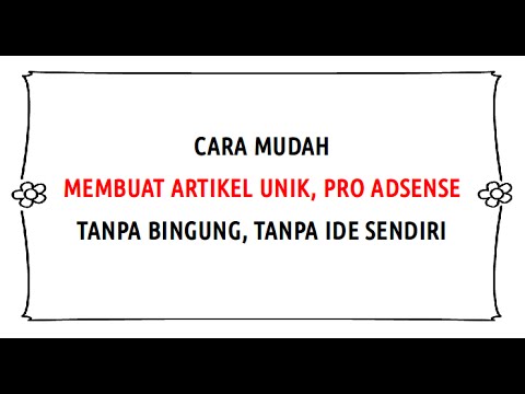 What Cara Menyusun Artikel