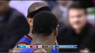 Austin Carr enjoys Carmelo's missed free throw and foul