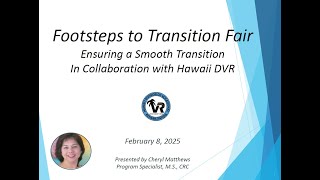 DVR Hawaii Presentation