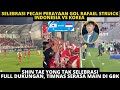 Shin tae yong tak selebrasi full pecah perayaan gol rafael struick vs korea timnas serasa di gbk