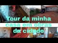 Tour na minha casa em obra!da cidade!