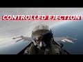 Danish F-16 Controlled Ejection