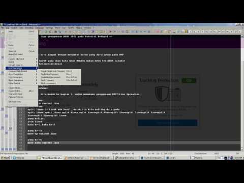 Notepad++ : Penggunaan