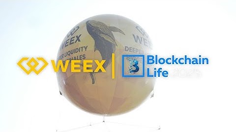Blockchain Life 2025 Recap 🚀 WEEX Brought the Energy | Crypto’s Biggest Stage