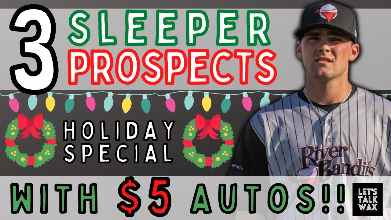 Sleeper Prospects with 5 Bowman Chrome Autos! Baseball Cards to Invest