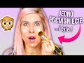 ♦ JEDNO POCIĄGNIĘCIE challenge! 🙊 Cały makijaż bez odrywania pędzla! ♦ Agnieszka Grzelak Beauty