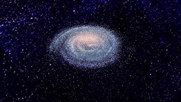 Galaxies (Maya Dynamics nParticles)