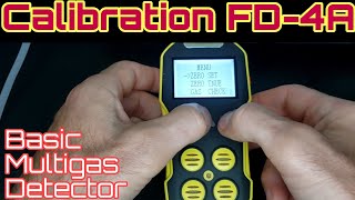 Calibration Multigas Detector FD-4A
