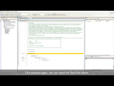 CS+ Quick Start Guide (4/4) - Debug
