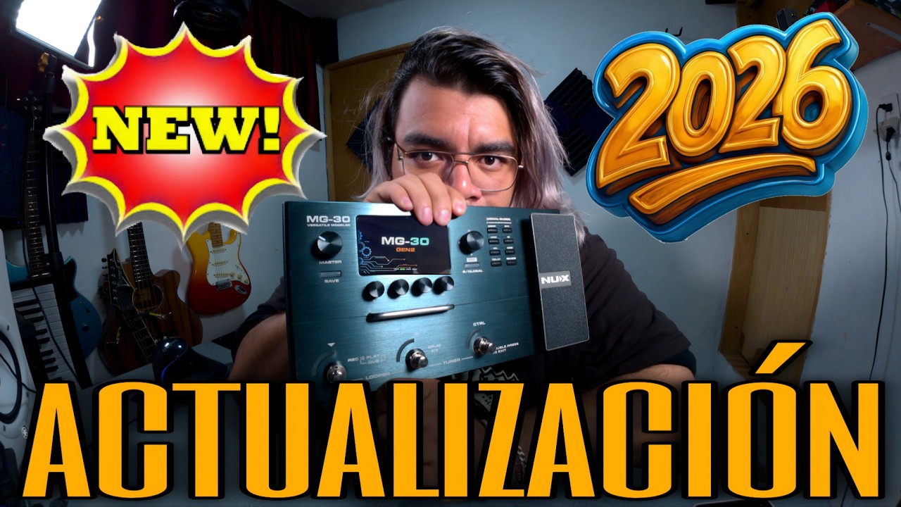 ⚠️ ¿OTRA ACTUALIZACION NUX MG-30? | V1.0.1😱  En ESPAÑOL