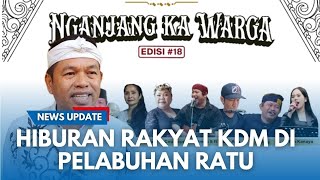 🔴LIVE AHIBURAN RAKYAT Ala Kang Dedi Bareng Ohang, Wa Kancil di Pelabuhan Ratu Sukabumi